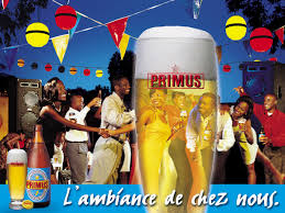 Publicité congolaise sur la bière Primus