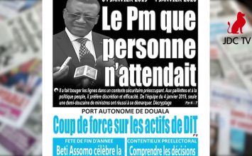 REVUE DE PRESSE CAMEROUNAISE DU 06 JANVIER 2020