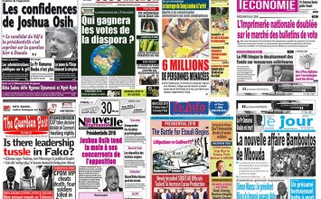 Quelques journaux paraissant au Cameroun et leurs directeurs de publication